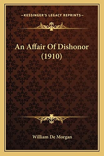 An Affair Of Dishonor (1910)