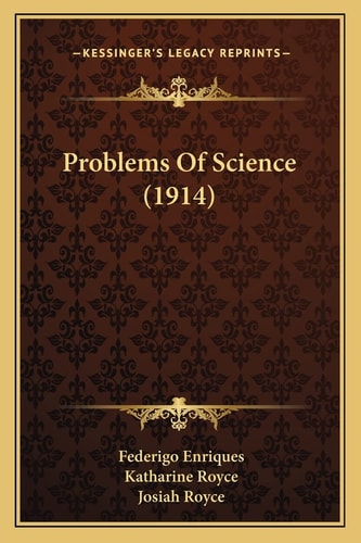 Problems Of Science (1914)