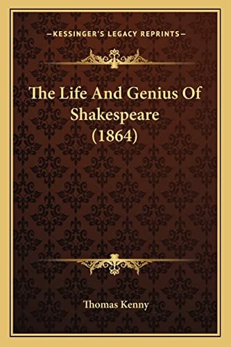 The Life And Genius Of Shakespeare (1864)