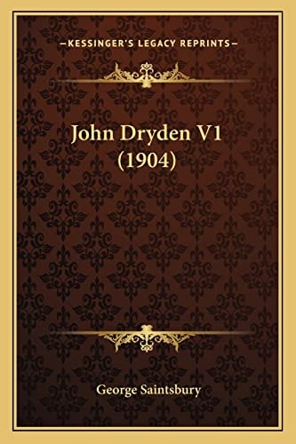 John Dryden V1 (1904)