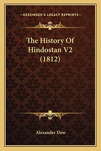 The History Of Hindostan V2 (1812)