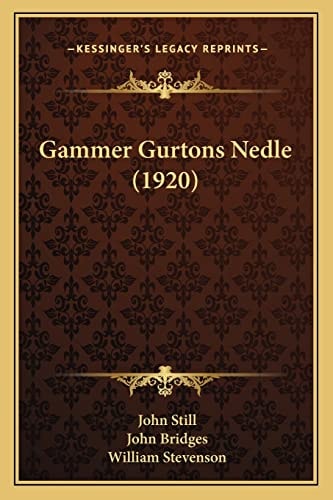 Gammer Gurtons Nedle (1920)