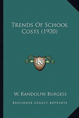 Trends Of School Costs (1920)