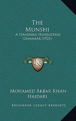 The Munshi: A Standard Hindustani Grammar (1921)