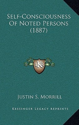 Self-Consciousness Of Noted Persons (1887)