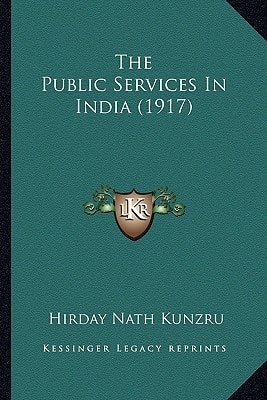 The Public Services In India (1917)