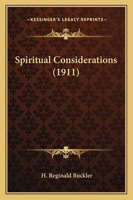 Spiritual Considerations (1911)