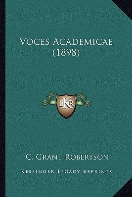 Voces Academicae (1898)