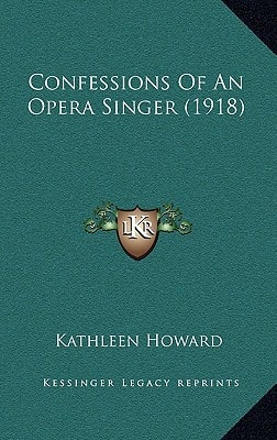 Confessions Of An Opera Singer (1918)