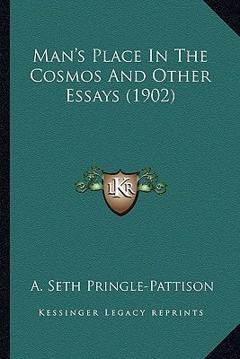 Man's Place In The Cosmos And Other Essays (1902)