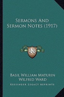 Sermons And Sermon Notes (1917)