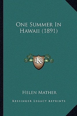 One Summer In Hawaii (1891)