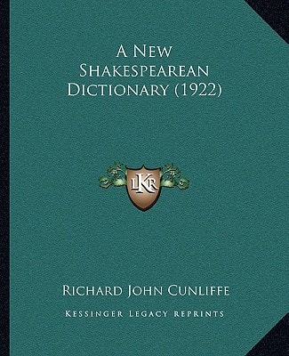 A New Shakespearean Dictionary (1922)