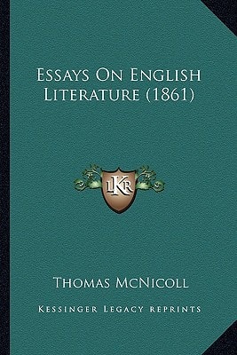 Essays On English Literature (1861)