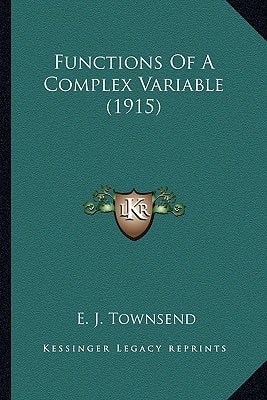 Functions Of A Complex Variable (1915)