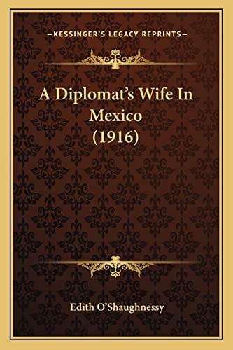 A Diplomat's Wife In Mexico (1916)