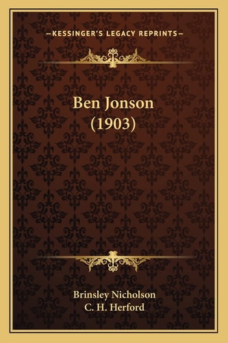 Ben Jonson (1903)