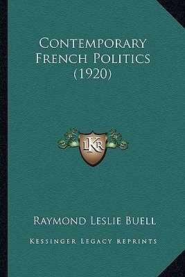 Contemporary French Politics (1920)