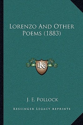 Lorenzo And Other Poems (1883)