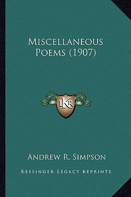 Miscellaneous Poems (1907)