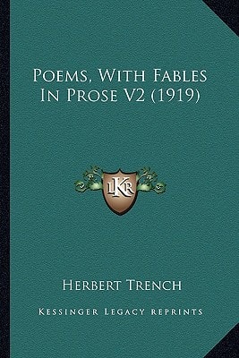 Poems, With Fables In Prose V2 (1919)