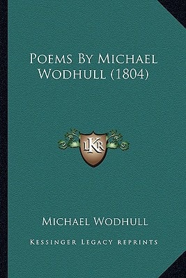 Poems By Michael Wodhull (1804)