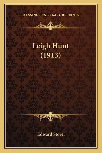 Leigh Hunt (1913)