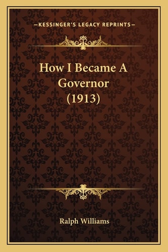 How I Became A Governor (1913)