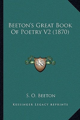 Beeton's Great Book Of Poetry V2 (1870)