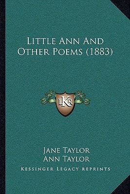 Little Ann And Other Poems (1883)