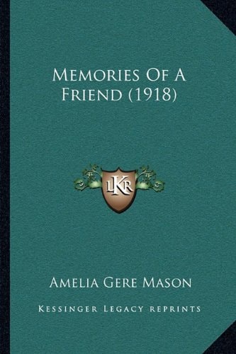 Memories Of A Friend (1918)