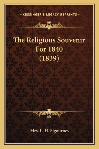 The Religious Souvenir For 1840 (1839)