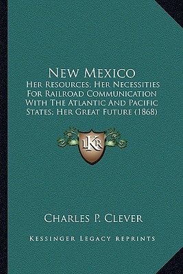 New Mexico: Her Resources; Her Necessities For Railroad Communication With The Atlantic And Pacific States; Her Great Future (1868)