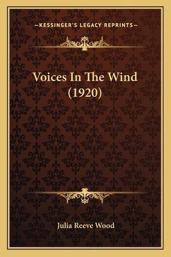 Voices In The Wind (1920)