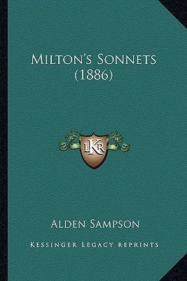 Milton's Sonnets (1886)
