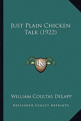 Just Plain Chicken Talk (1922)