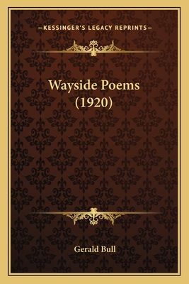 Wayside Poems (1920)