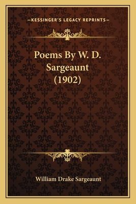 Poems By W. D. Sargeaunt (1902)