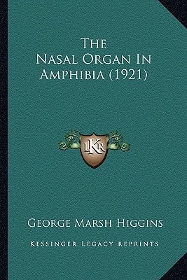 The Nasal Organ In Amphibia (1921)
