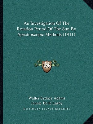 An Investigation Of The Rotation Period Of The Sun By Spectroscopic Methods (1911)
