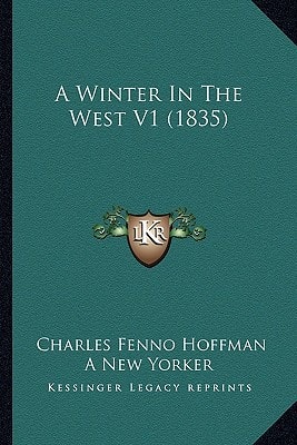 A Winter In The West V1 (1835)