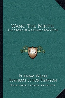 Wang The Ninth: The Story Of A Chinese Boy (1920)