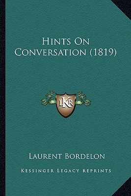Hints On Conversation (1819)