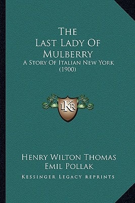 The Last Lady Of Mulberry: A Story Of Italian New York (1900)