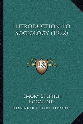 Introduction To Sociology (1922)