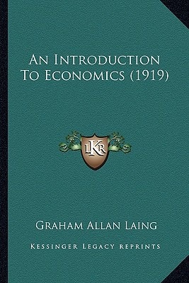 An Introduction To Economics (1919)