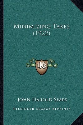 Minimizing Taxes (1922)