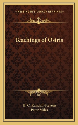 Teachings of Osiris