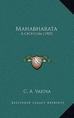 Mahabharata: A Criticism (1905)
