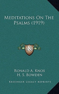 Meditations On The Psalms (1919)